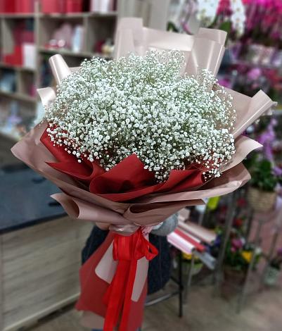 Букет цветов из: Гипсофила в Лукино
