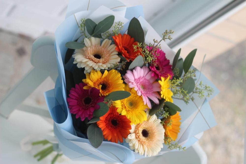 Букет цветов из: Герберы в Лукино