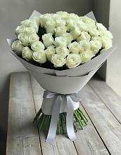 Букет 35 Белых роз #REPLACE_PRED# Лукино