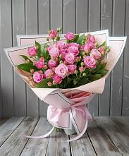 Букет Розовый кустик #REPLACE_PRED# Лукино