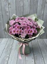 Букет цветов из:  Хризантемы в Лукино