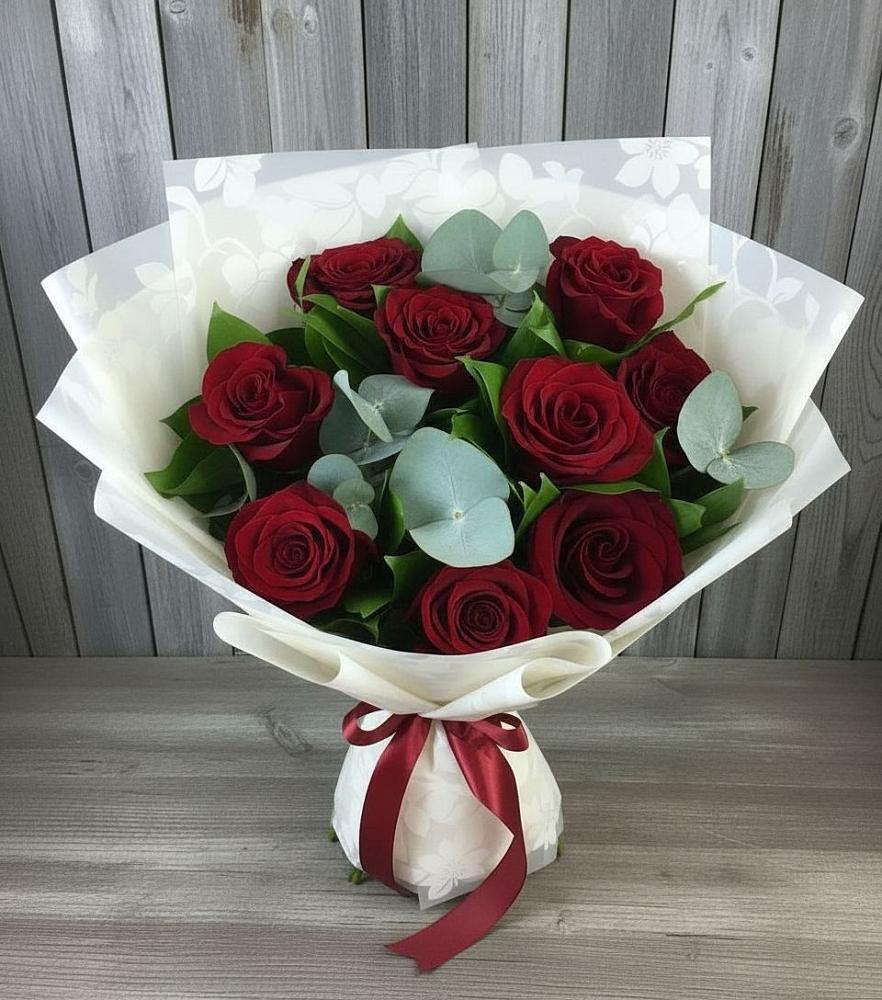 Букет цветов из: Розы в Лукино