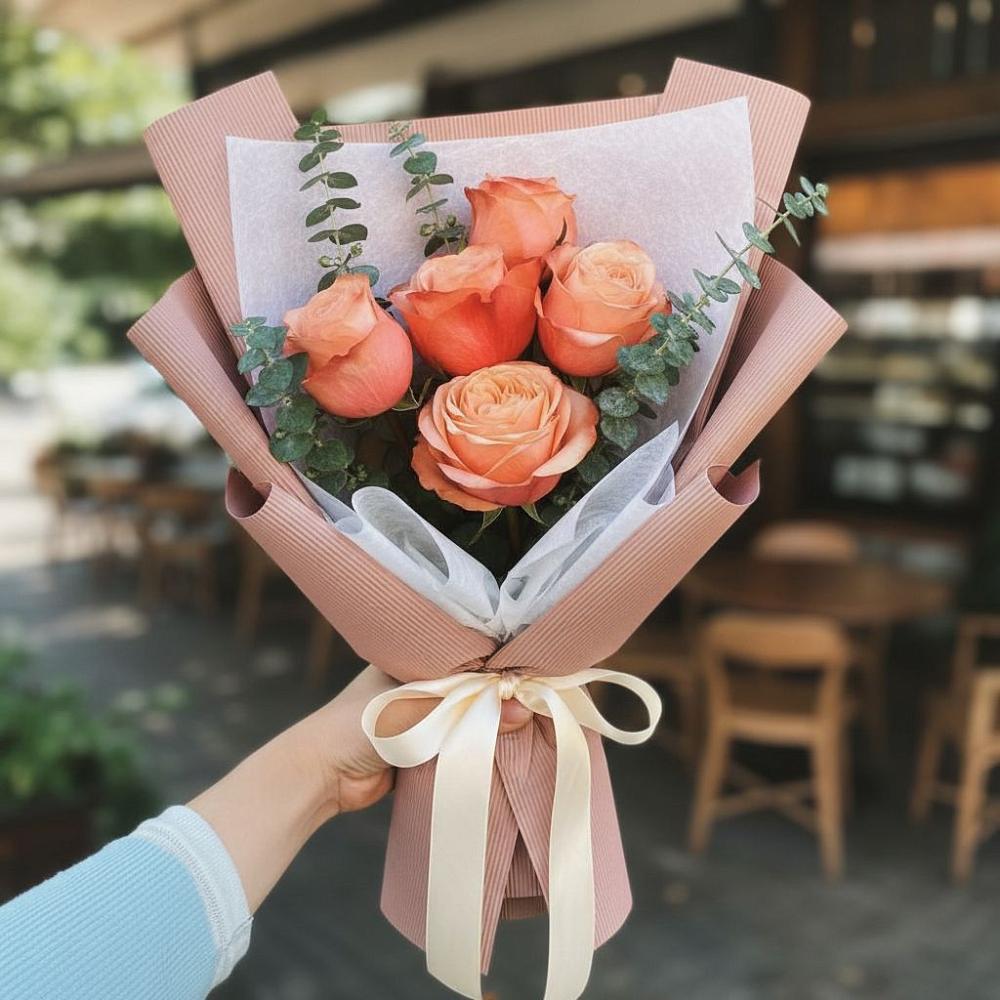 Букет цветов из: Розы в Лукино