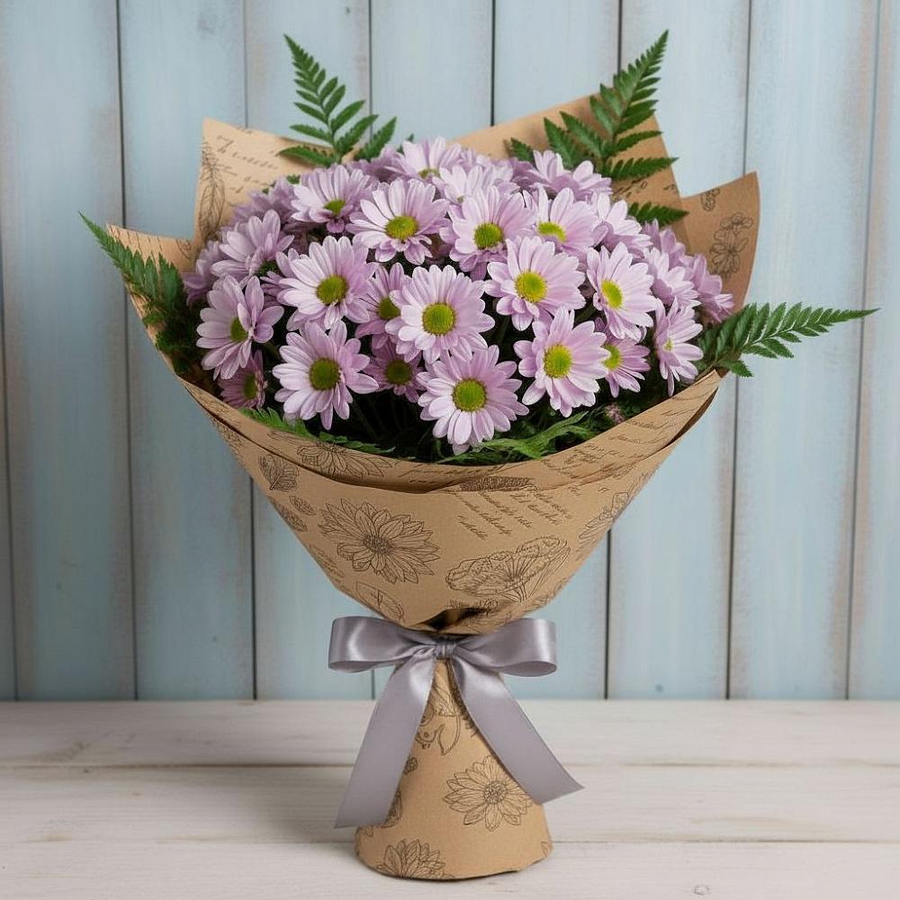 Букет цветов из: Хризантемы в Лукино