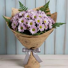 Букет цветов из:  Хризантемы #REPLACE_PRED# Лукино