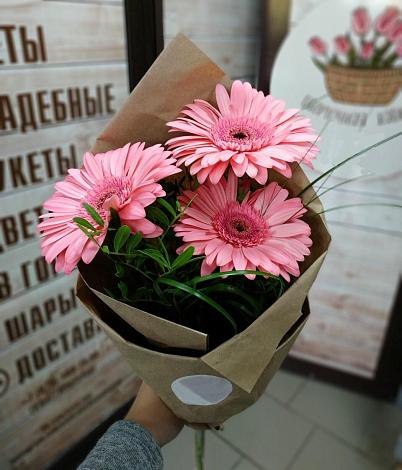 Букет цветов из: Герберы в Лукино