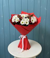 Букет цветов из:  Хризантемы в Лукино