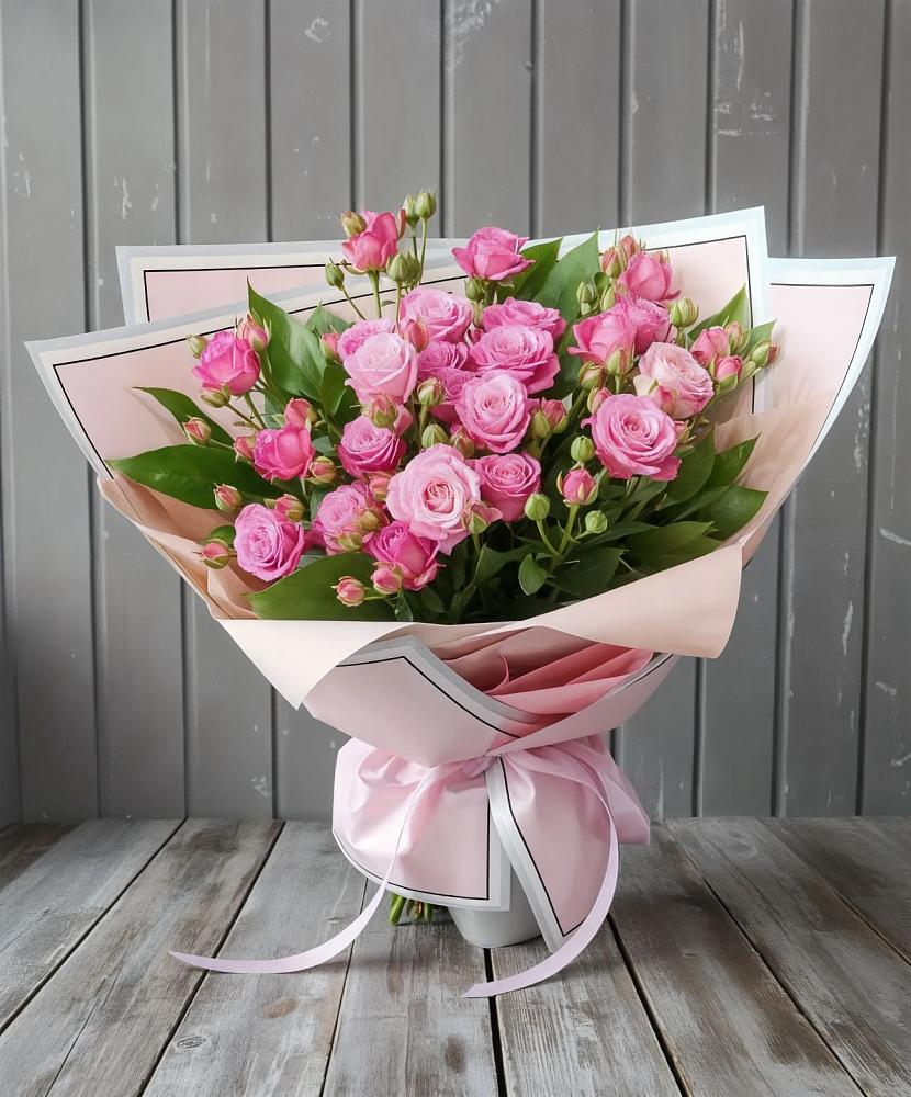 Букет Розовый кустик в Лукино
