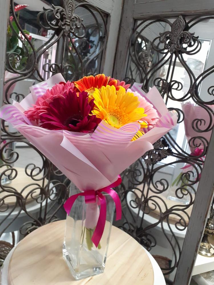 Букет цветов из: Герберы в Лукино