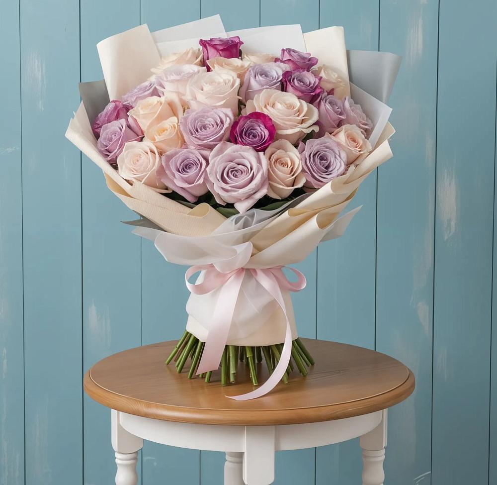 Букет цветов из: Розы в Лукино