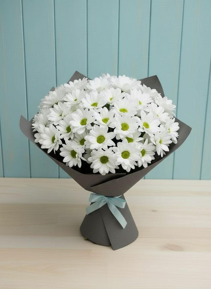 Букет цветов из: Хризантемы в Лукино