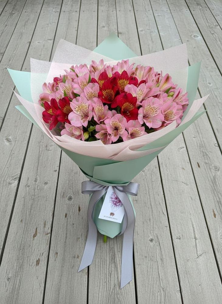 Букет цветов из: Альстромерии в Лукино