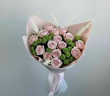 Букет цветов из:  Розы и Хризантемы в Лукино
