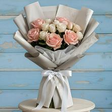 Букет цветов из:  Розы в Лукино