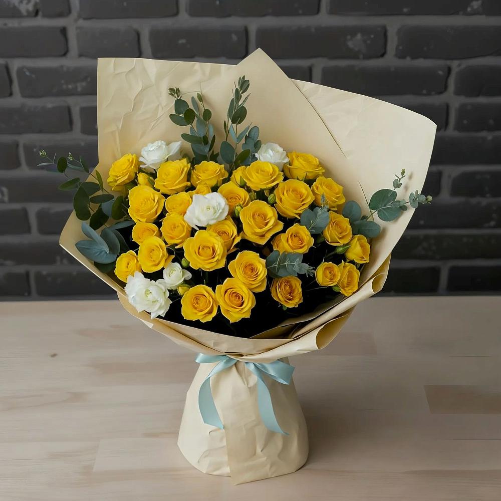 Букет цветов из: Розы в Лукино