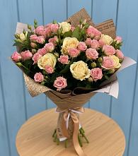 Букет цветов из:  Розы в Лукино