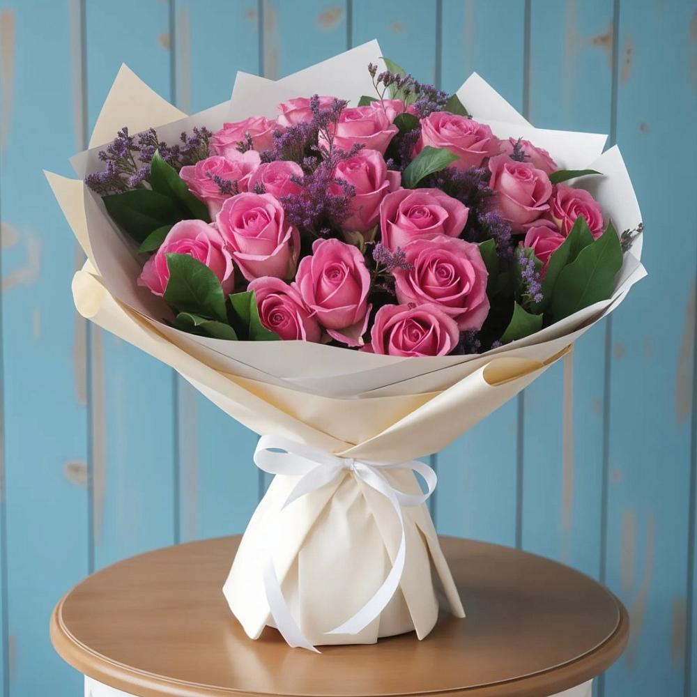 Букет цветов из: Розы в Лукино