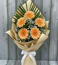 Букет цветов из:  Герберы в Лукино
