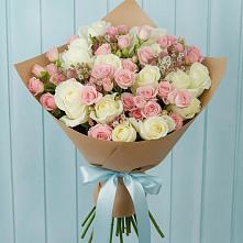 Букет цветов из:  Розы в Лукино